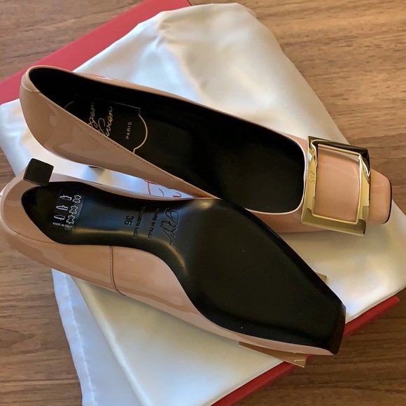 Pink Belle Trompette In Patent Leather Pumps - Picture 2 of 6